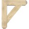Ekena Millwork Traditional Craftsman Rough Sawn Bracket w/ Offset Brace, Douglas Fir, 8"W x 30"D x 34"H BKT0806X30X34TRA04RDF - alternate 4
